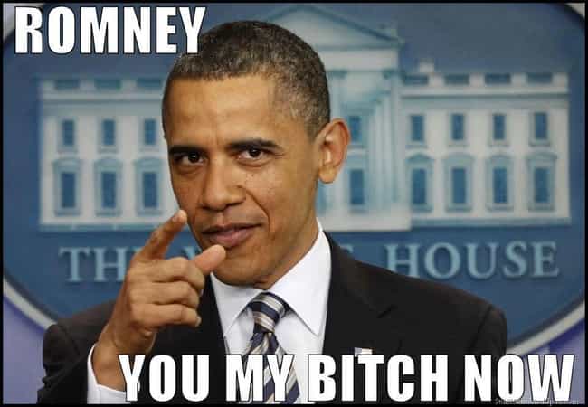 the funniest obama memes & jokes of all time can t help but troll romney since he won photo u1?w=650&q=50&fm=jpg&fit=crop&crop=faces the funniest obama memes & jokes of all time